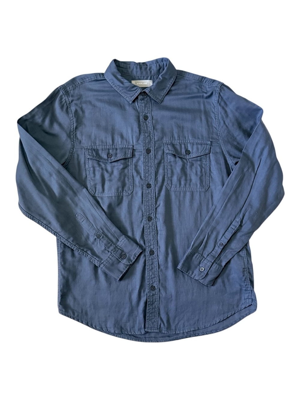 Everlane Men's Cotton Double Gauze Button-Down Shirt Size Medium